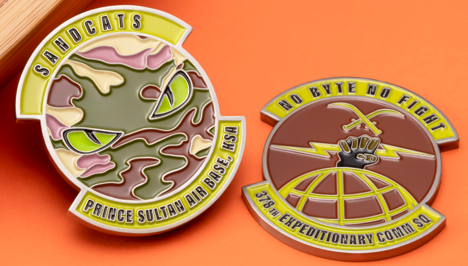 Soft Enamel On Both Sides Challenge Coins