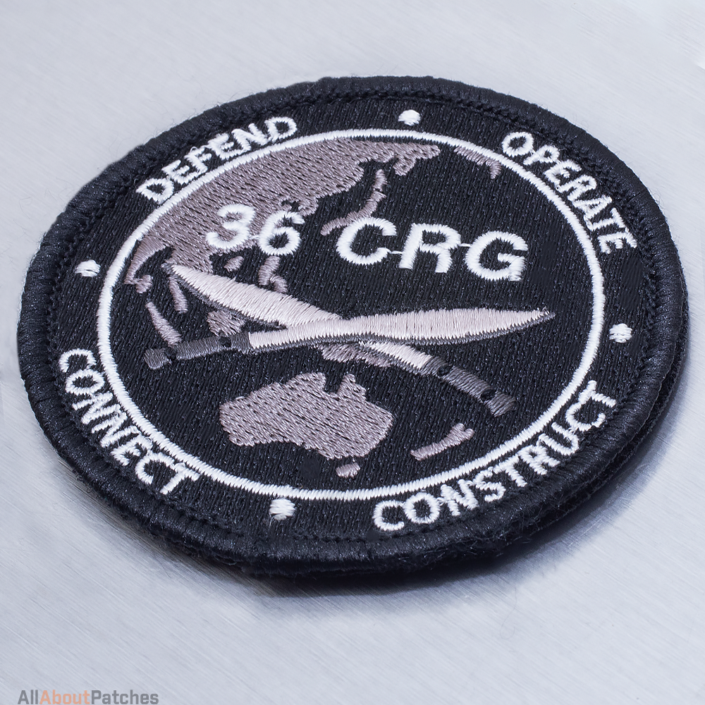 36 CRG Embroidered Patches